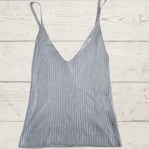 Silence + Noise Knitted Tank Top SZ S